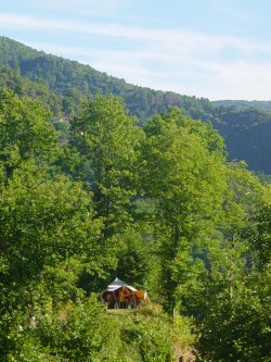 Le camping La Garde a St. Germain de Calberte