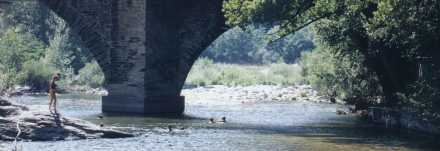 De brug "Pont du Tarn"